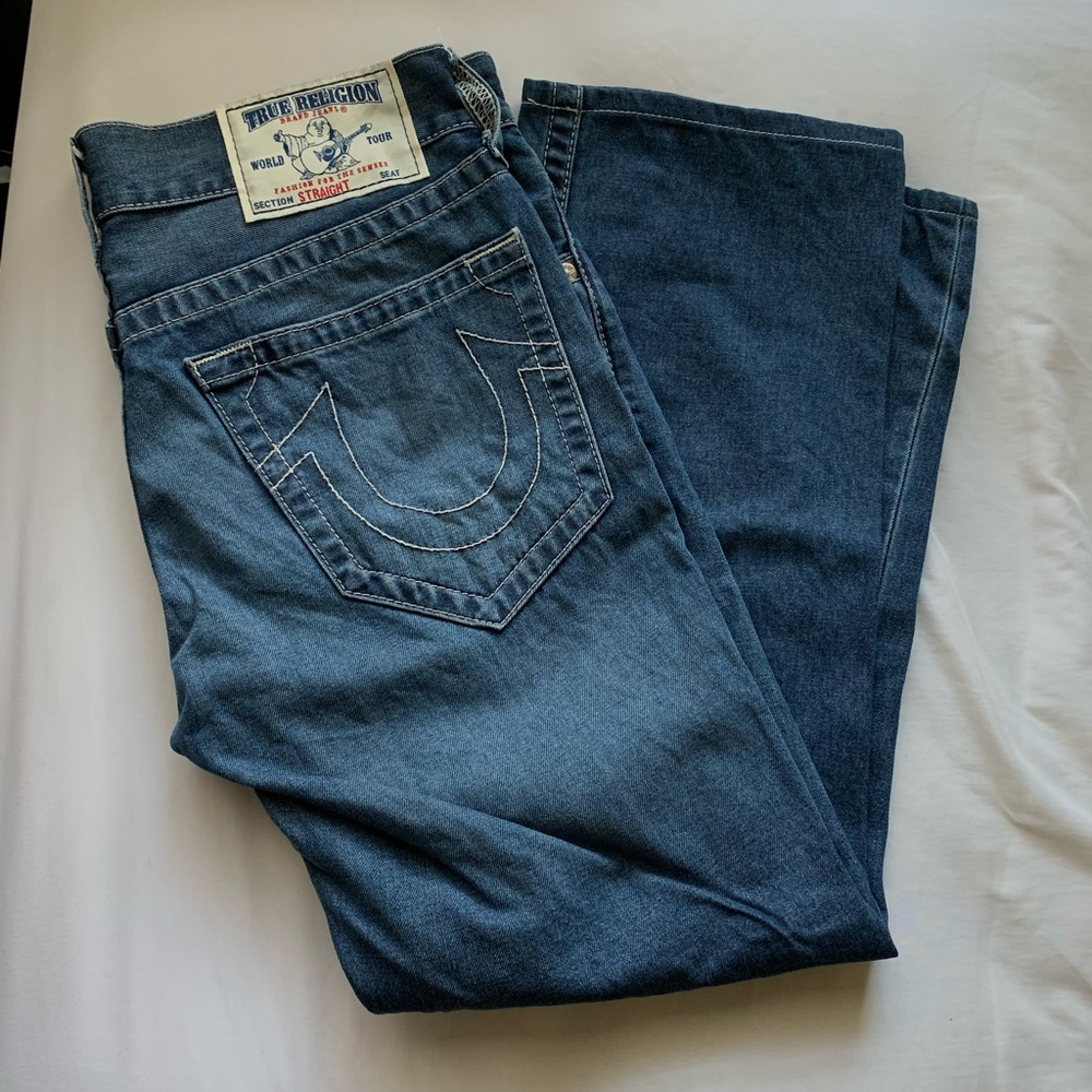 Men’s 32” Straight fit True Religion Jeans